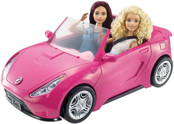 Barbie: sportautó - rózsaszín